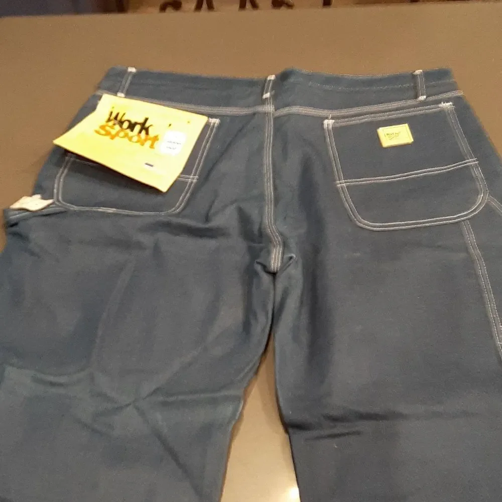 Workin' Spot Flannel Lined Heavyweight Denim Work Jeans  NWT